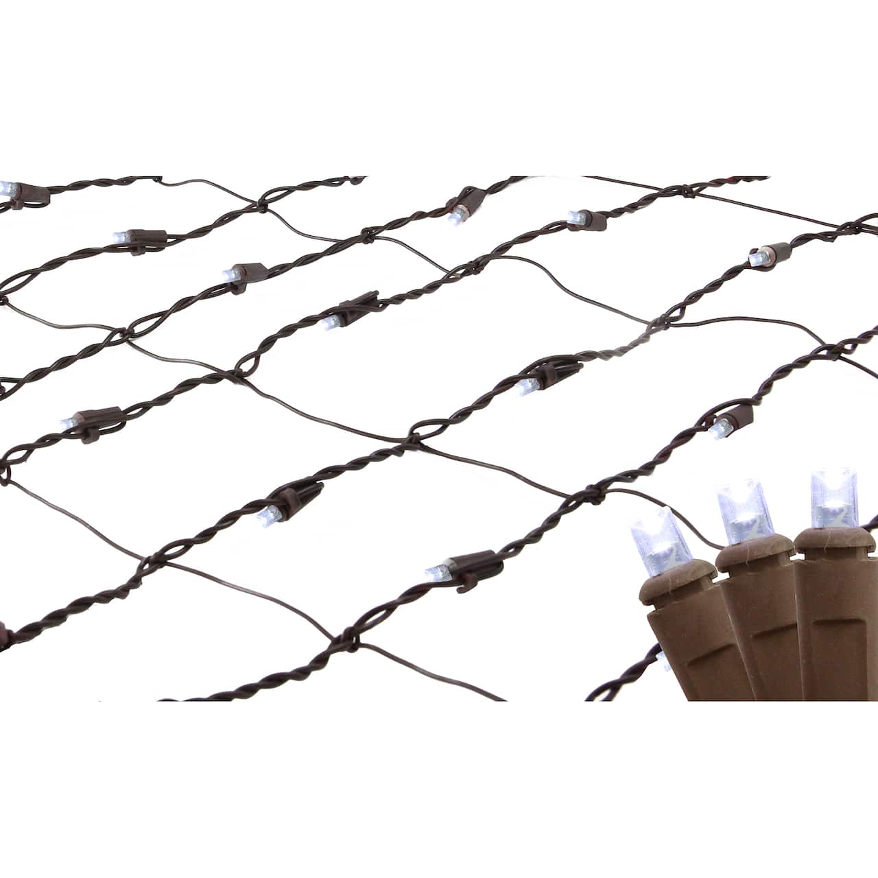 2ft. x 8ft. LED Tree Trunk Wrap Christmas Net Lights
